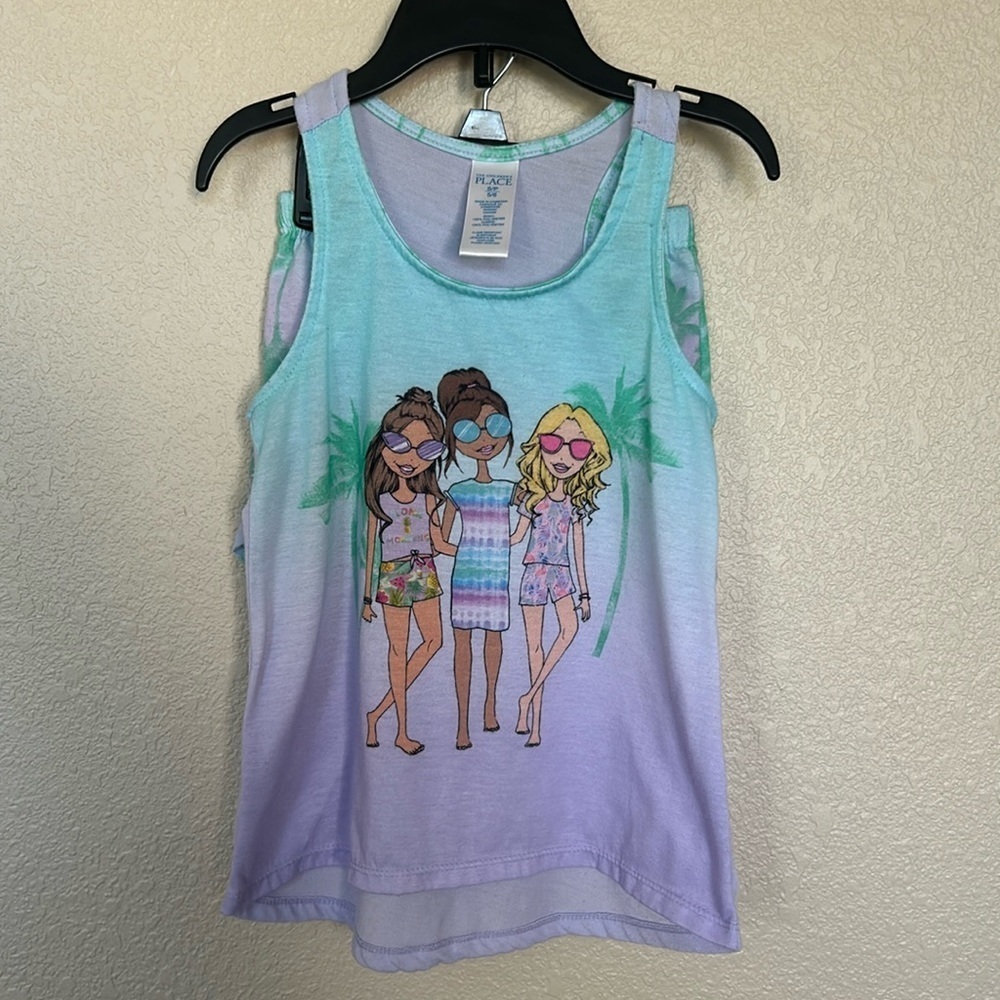 Girls pajama set size 5/6